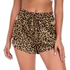 image:imagePrinStory Womens Athletic Running Shorts 3 with Zipper Pockets XSXL  Workout ShortsGym Hiking 2 in 1High Waisted Quick Dry LightweightApricot Ld Print