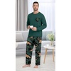 image:imagePrinStory Mens Pajama Sets Loungewear Sleepwear Pjs Lightweight Long Sleeve Shirts and Bottoms Soft Comfy Sleep Sets S4XLBlack Panther