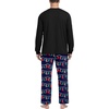 image:imagePrinStory Mens Pajama Sets Loungewear Sleepwear Pjs Lightweight Long Sleeve Shirts and Bottoms Soft Comfy Sleep Sets S4XLBlue Christmas Sock