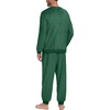 image:imagePrinStory Mens Pajamas Set Fleece Pjs Long Sleeve Soft Sleepwear S2XL  Winter Pjs2 Piece Fluffy LoungewearTop and PantsPlush Warm Sleep SetsPocketsChristmas Green