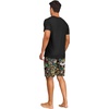 image:imagePrinStory Mens Pajamas Set Short Sleeve Pjs Sets S3XLBlack Sloth Black