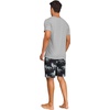 image:imagePrinStory Mens Pajamas Set Short Sleeve Pjs Sets S3XLWolf Light Gray