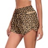image:imagePrinStory Womens Athletic Running Shorts 3 with Zipper Pockets XSXLApricot Ld Print