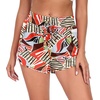 image:imagePrinStory Womens Athletic Running Shorts 3 with Zipper Pockets XSXLFpabstract Flame