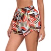 image:imagePrinStory Womens Athletic Running Shorts 3 with Zipper Pockets XSXLFpabstract Flame