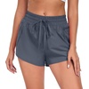 image:imagePrinStory Womens Athletic Running Shorts 3 with Zipper Pockets XSXLSlate Gray