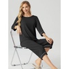 image:imagePrinStory Womens Pajama Sets Capri Pjs Soft Lounge Sets XS4XLBlack