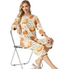 image:imagePrinStory Womens Pajama Sets Capri Pjs Soft Lounge Sets XS4XLFpapricot Corn Poppy