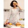 image:imagePrinStory Womens Pajama Sets Capri Pjs Soft Lounge Sets XS4XLFpapricot Tableware