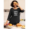 image:imagePrinStory Womens Pajama Sets Capri Pjs Soft Lounge Sets XS4XLFpblack Coffee Letter