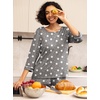 image:imagePrinStory Womens Pajama Sets Capri Pjs Soft Lounge Sets XS4XLFpgray White Star