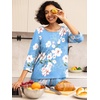 image:imagePrinStory Womens Pajama Sets Capri Pjs Soft Lounge Sets XS4XLFplight Blue