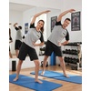 image:imageCouples Pajamas Set Short Sleeve Raglan Shirts and Shorts Lounge Sleepwear05black