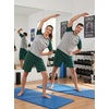 image:imageCouples Pajamas Set Short Sleeve Raglan Shirts and Shorts Lounge Sleepwear06dark Green