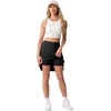 image:imagePrinStory 19 Tennis Skirt for Women Athletic Skort with Zipper PocketsBlack
