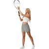 image:imagePrinStory Athletic Shorts for Women High Waisted Running Shorts 3 XS2XLLight Gray