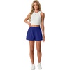 image:imagePrinStory Athletic Shorts for Women High Waisted Running Shorts 3 XS2XLRoyal Blue