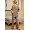 image:imagePrinStory Pajamas for Women Soft Pjs Lounge Set S4XLFpapricot Ld Print