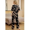image:imagePrinStory Pajamas for Women Soft Pjs Lounge Set S4XLFpblack Rectangle