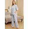 image:imagePrinStory Pajamas for Women Soft Pjs Lounge Set S4XLFppink Star