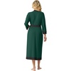 image:imagePrinStory Robes for Women Long Soft Robe Lightweight Bathrobe S2XLDark Green