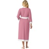 image:imagePrinStory Robes for Women Long Soft Robe Lightweight Bathrobe S2XLPink