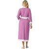 image:imagePrinStory Robes for Women Long Soft Robe Lightweight Bathrobe S2XLPurple Red