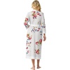 image:imagePrinStory Robes for Women Long Soft Robe Lightweight Bathrobe S2XLRose White