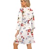 image:imagePrinStory Robes for Women Short Knit Bathrobe S2XLA04 Fpwhite
