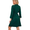 image:imagePrinStory Robes for Women Short Knit Bathrobe S2XLC01 Dark Green