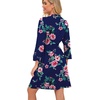 image:imagePrinStory Robes for Women Short Knit Bathrobe S2XLC06 Fpnavy Blue