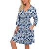 image:imagePrinStory Robes for Women Short Knit Bathrobe S2XLFpblue Cyan Porcelain