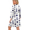 image:imagePrinStory Robes for Women Short Knit Bathrobe S2XLFpdot Vertical Line