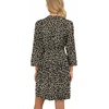 image:imagePrinStory Robes for Women Short Knit Bathrobe S2XLFpgray Ld Print