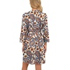 image:imagePrinStory Robes for Women Short Knit Bathrobe S2XLFppl Orange Paisley