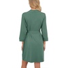 image:imagePrinStory Robes for Women Short Knit Bathrobe S2XLHaze Blue