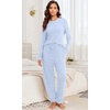 image:imagePrinStory Womens Pajama Sets Loose Pjs 2 Piece Lounge SetAzure