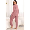 image:imagePrinStory Womens Pajama Sets Loose Pjs 2 Piece Lounge SetPink