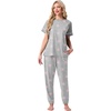 image:imagePrinStory Womens Pajama Sets Raglan Short Sleeve Pjs 2 Piece Lounge SetFppink Star