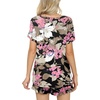 image:imagePrinStory Womens Pajama Sets Soft Pjs Set Lounge Set with Pockets S2XLBig Leaf Pink