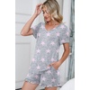 image:imagePrinStory Womens Pajama Sets Soft Pjs Set Lounge Set with Pockets S2XLPink Star