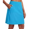 image:imagePrinStory 19 Tennis Skirt for Women Athletic Skort with Zipper PocketsBlue
