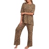 image:imagePrinStory Pajamas for Women Soft Pjs Lounge Set S4XLFpkhaki Love