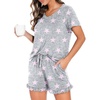 image:imagePrinStory Womens Pajama Sets Soft Pjs Set Lounge Set with Pockets S2XLPink Star