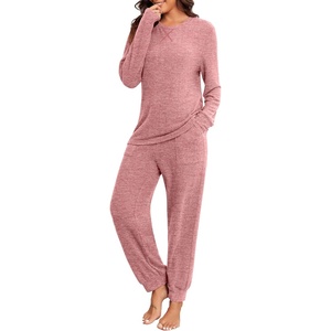 image:imagePrinStory Womens Pajama Sets Loose Pjs 2 Piece Lounge SetPink