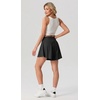 image:imagePrinStory Athletic Shorts for Women Flowy 2 in 1 Running Shorts 6 XSXLBlack