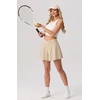image:imagePrinStory Athletic Shorts for Women Flowy 2 in 1 Running Shorts 6 XSXLKhaki