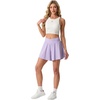 image:imagePrinStory Athletic Shorts for Women Flowy 2 in 1 Running Shorts 6 XSXLPurple