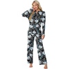 image:imagePrinStory Womens Ribbed Pajama Sets Winter Pjs 2 Piece Lounge SetFpwhite Lily