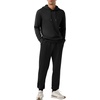 image:imagePrinStory Mens Tracksuit Hoodie Sweatsuits Jogging Suits Casual OutfitsBlack